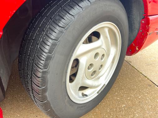 Red 1996 Ford Thunderbird LX