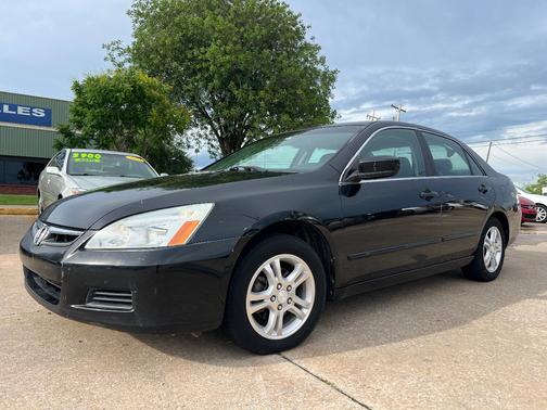 Black 2007 Honda Accord EX-L