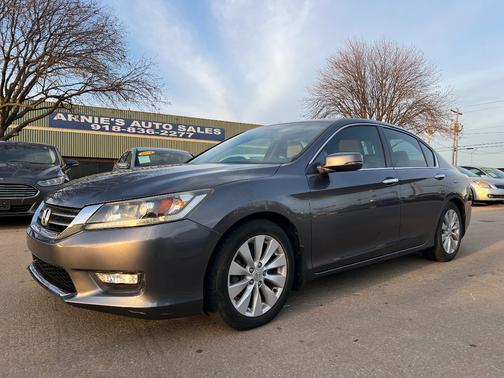 Gray 2013 Honda Accord EX-L