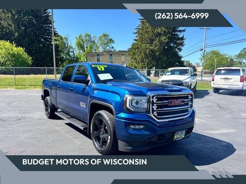 Indigo Blue 2017 GMC Sierra 1500 SLE
