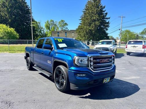 Indigo Blue 2017 GMC Sierra 1500 SLE