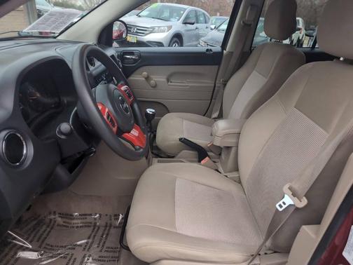 Deep Cherry Red Crystal Pearlcoat 2014 Jeep Compass Sport