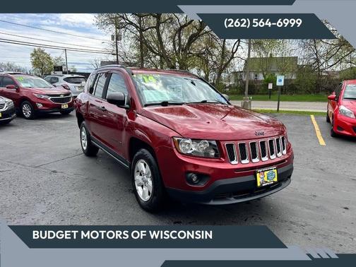 Deep Cherry Red Crystal Pearlcoat 2014 Jeep Compass Sport