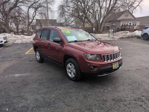 Deep Cherry Red Crystal Pearlcoat 2014 Jeep Compass Sport
