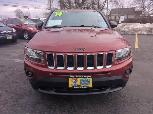 Deep Cherry Red Crystal Pearlcoat 2014 Jeep Compass Sport