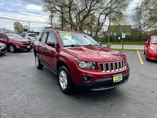 Deep Cherry Red Crystal Pearlcoat 2014 Jeep Compass Sport