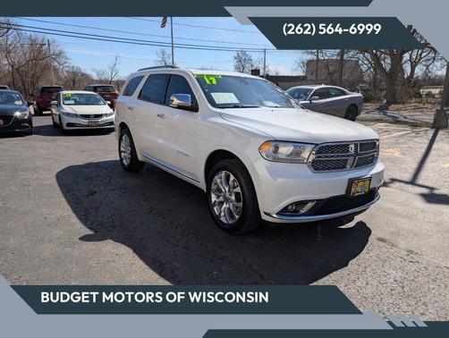 Vice White Tri-Coat Pearl 2017 Dodge Durango Citadel