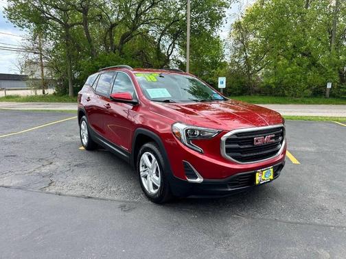 Red Quartz Tintcoat 2018 GMC Terrain SLE