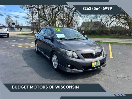 Magnetic Gray Metallic 2010 Toyota Corolla S