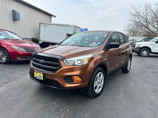 Orange 2017 Ford Escape S