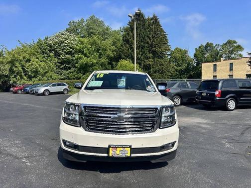 Summit White 2015 Chevrolet Tahoe LTZ