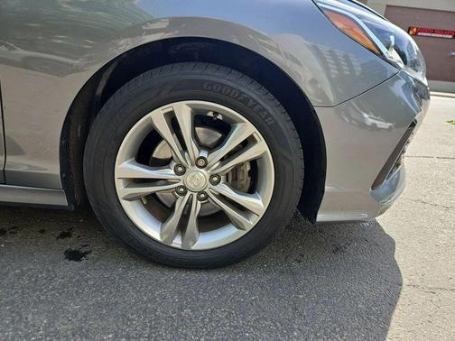 Machine Gray 2018 Hyundai SONATA SEL