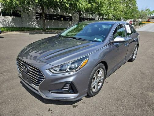 Machine Gray 2018 Hyundai SONATA SEL