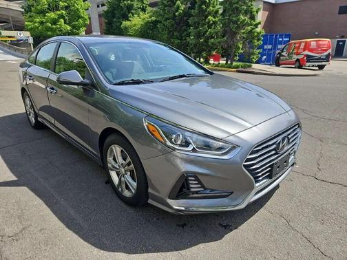 Machine Gray 2018 Hyundai SONATA SEL