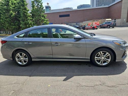 Machine Gray 2018 Hyundai SONATA SEL