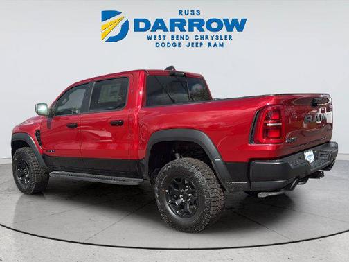 Molten Red Pearlcoat 2026 RAM 1500 RHO Crew Cab 4x4 5'7' Box