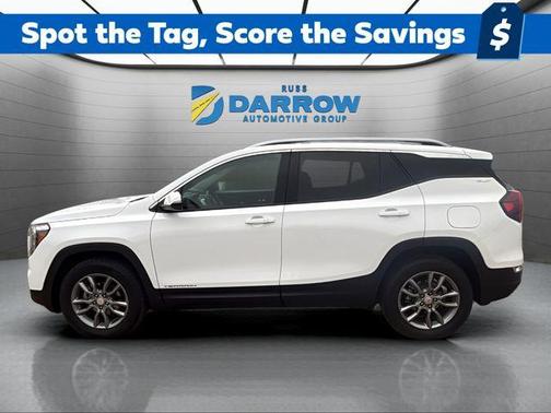 Summit White 2024 GMC Terrain SLT