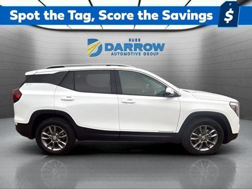 Summit White 2024 GMC Terrain SLT