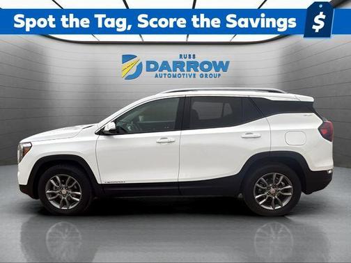 Summit White 2024 GMC Terrain SLT