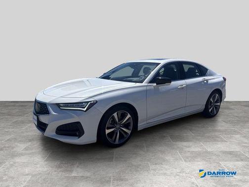 Platinum White Pearl 2022 Acura TLX Advance