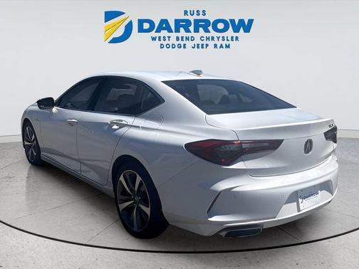 Platinum White Pearl 2022 Acura TLX Advance