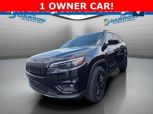 Diamond Black Crystal Pearlcoat 2023 Jeep Cherokee Altitude