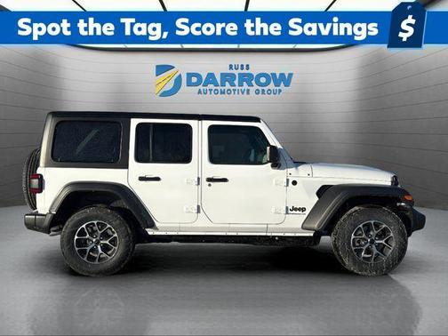Bright White Clearcoat 2026 Jeep Wrangler Sport S