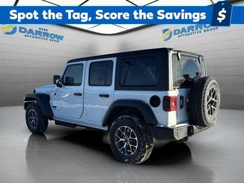 Bright White Clearcoat 2026 Jeep Wrangler Sport S