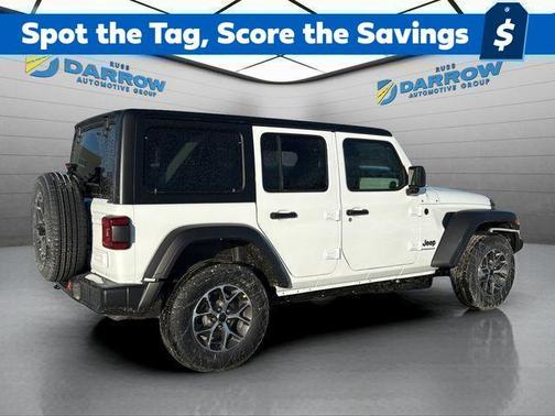Bright White Clearcoat 2026 Jeep Wrangler Sport S