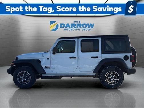 Bright White Clearcoat 2026 Jeep Wrangler Sport S