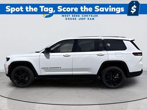 Bright White Clearcoat 2025 Jeep Grand Cherokee L Limited