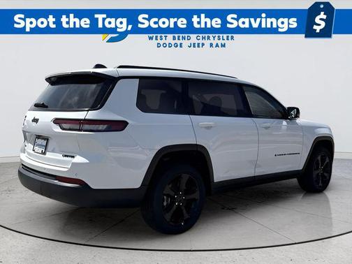 Bright White Clearcoat 2025 Jeep Grand Cherokee L Limited