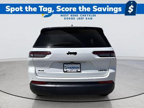 Bright White Clearcoat 2025 Jeep Grand Cherokee L Limited