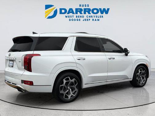 Hyper White 2022 Hyundai PALISADE Calligraphy