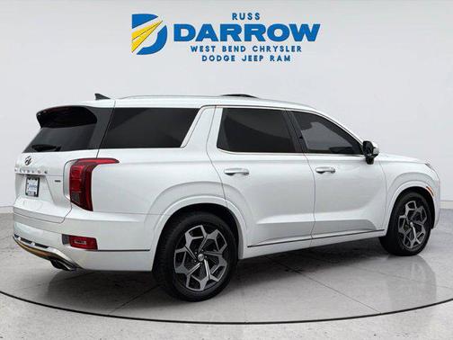 Hyper White 2022 Hyundai PALISADE Calligraphy