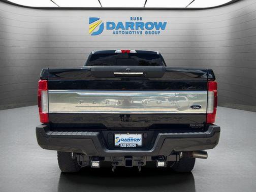 Shadow Black 2017 Ford F-350 Platinum