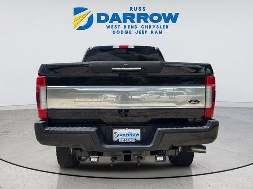 Shadow Black 2017 Ford F-350 Platinum