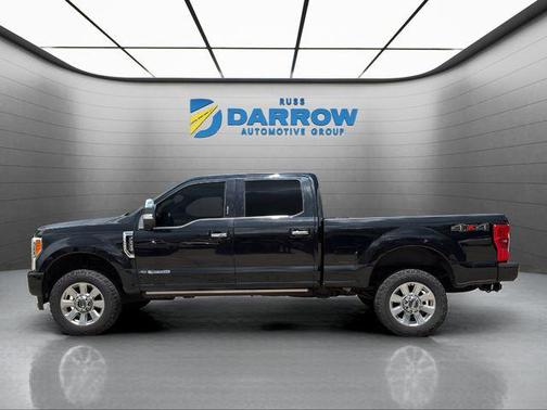 Shadow Black 2017 Ford F-350 Platinum