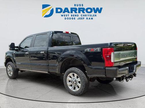 Shadow Black 2017 Ford F-350 Platinum
