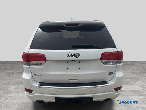 Bright White Clearcoat 2017 Jeep Grand Cherokee Overland
