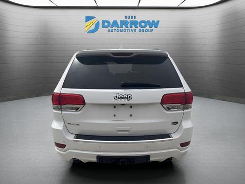 Bright White Clearcoat 2017 Jeep Grand Cherokee Overland