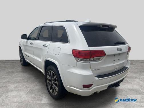 Bright White Clearcoat 2017 Jeep Grand Cherokee Overland