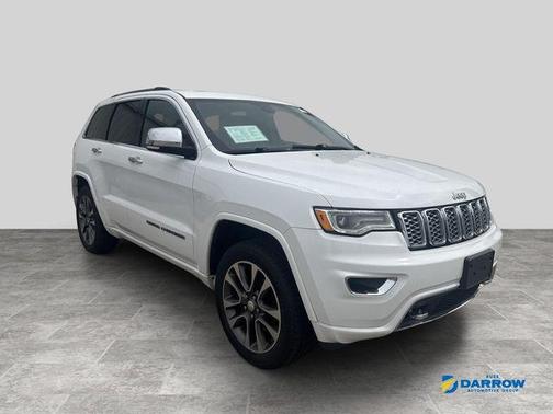 Bright White Clearcoat 2017 Jeep Grand Cherokee Overland