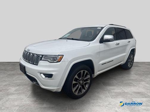 Bright White Clearcoat 2017 Jeep Grand Cherokee Overland
