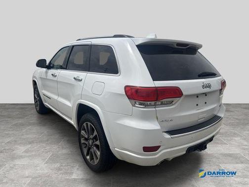 Bright White Clearcoat 2017 Jeep Grand Cherokee Overland
