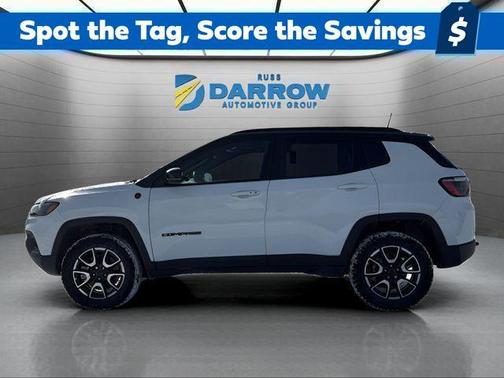 White 2026 Jeep Compass Trailhawk