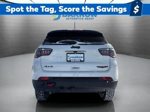 White 2026 Jeep Compass Trailhawk