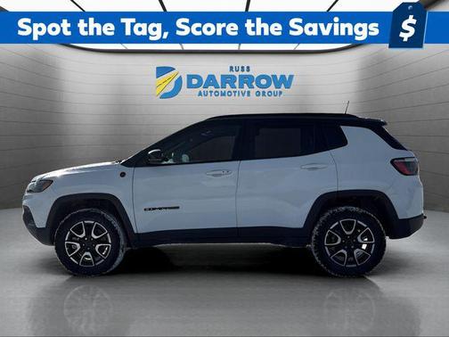 White 2026 Jeep Compass Trailhawk