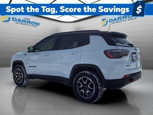 White 2026 Jeep Compass Trailhawk