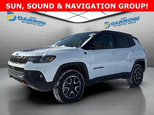 White 2026 Jeep Compass Trailhawk
